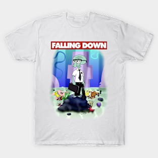 Squidward Falling Down T-Shirt